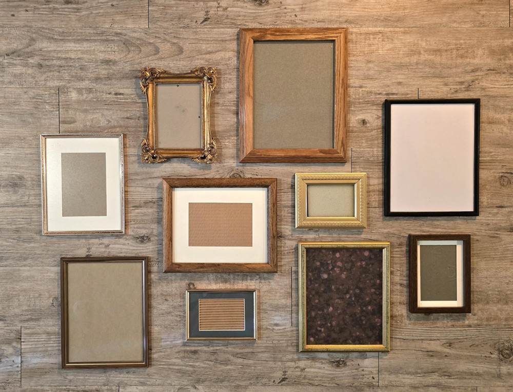 Gallery Wall Frame Set | | Vintage Picture Frames | Assorted Frames