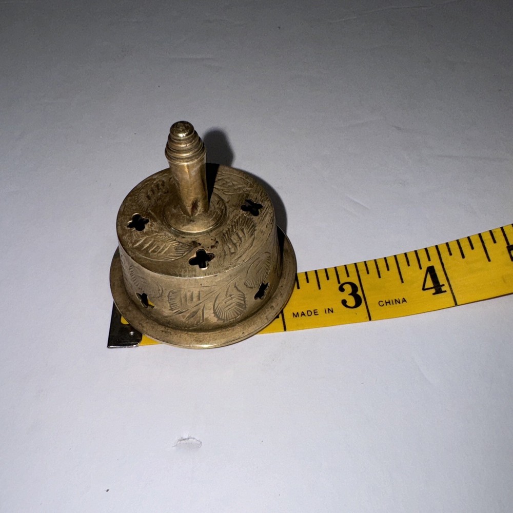 Brass Table Bell 2.25” Tall 2.5 Round