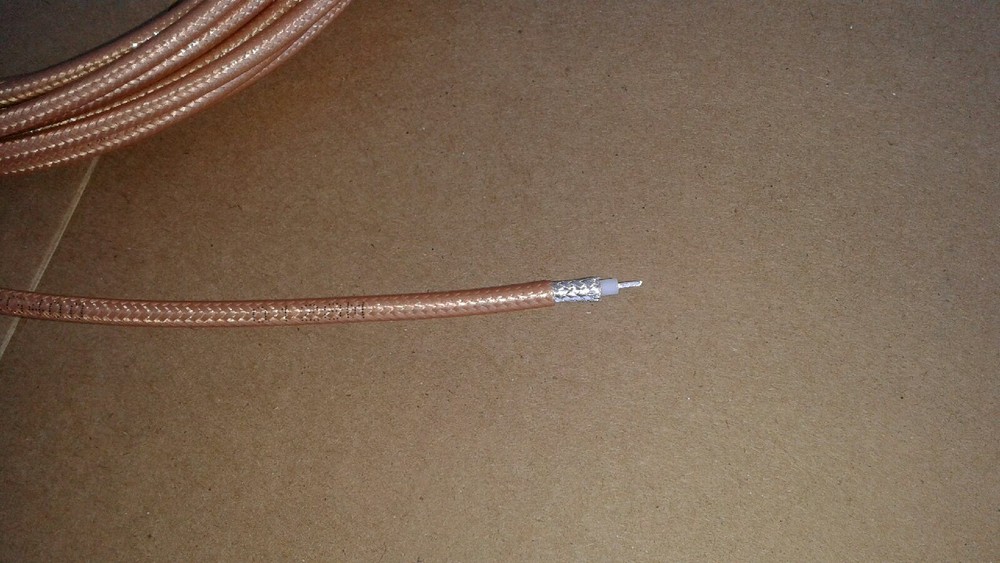 RG400 M17/128 Double Shield Coaxial Cable 50 FT