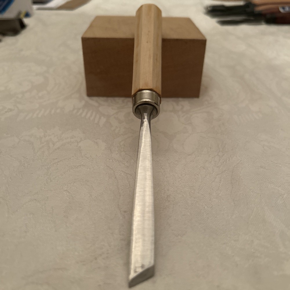 Hirsch # 1s / 10mm Intermediate Size Carving Gouge Sharp Excellent Condition