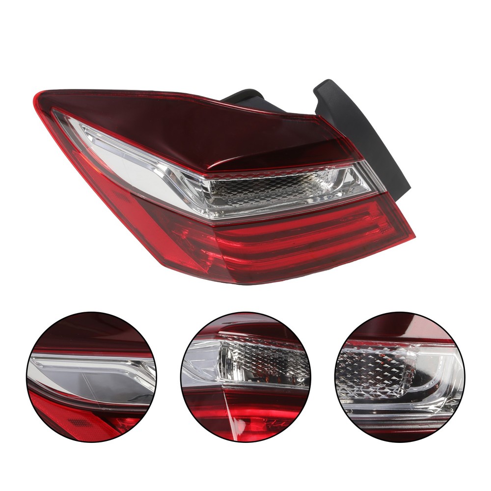 For 2016-2017 Honda Accord Left & Right Inner & Outer Rear Light 4PCS Tail Light