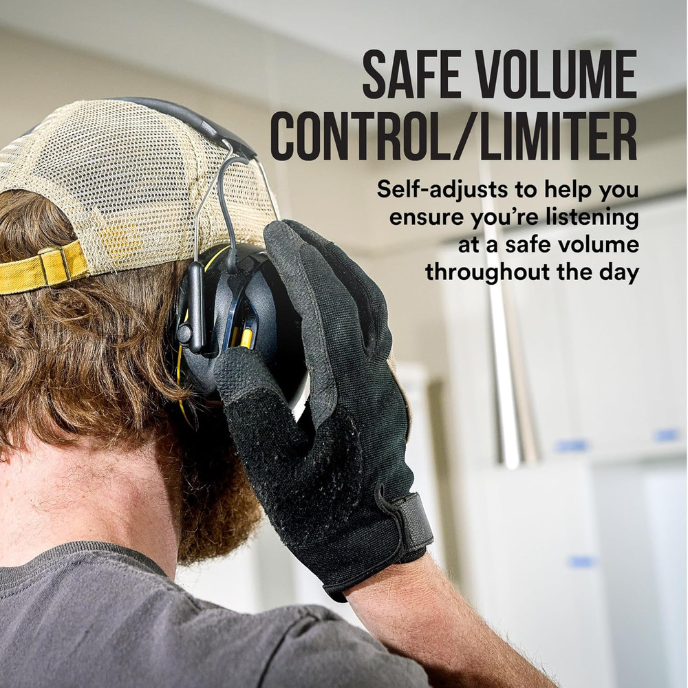 Worktunes Connect Wireless Hearing Protector with Bluetooth Technology, Bluetoot