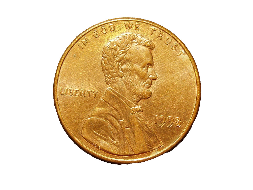 1998  AU LINCOLN MEMORIAL CENT #2