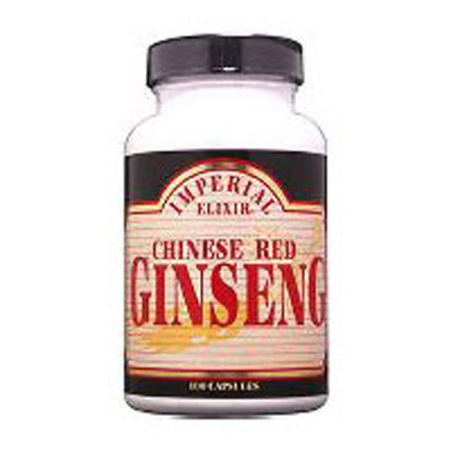 Chinese Red Ginseng 100 Caps By Imperial Elixir / Ginseng Company