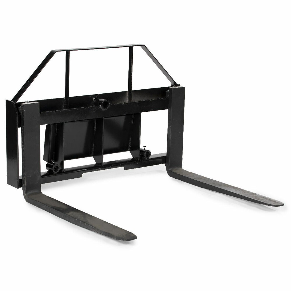 Titan Attachments Mini Skid Steer Pallet Fork Attachment, 42" Fork Blades