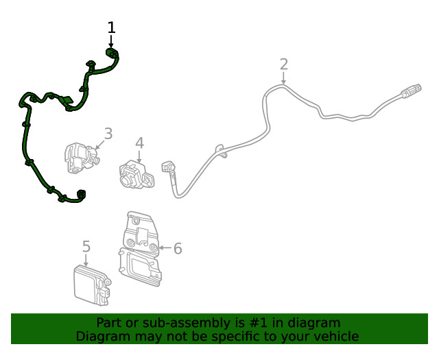 Genuine GM Harness 42802839