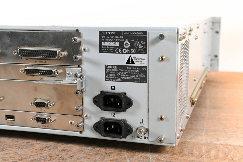 Sony MKS-8010 System Control Unit CG01D58