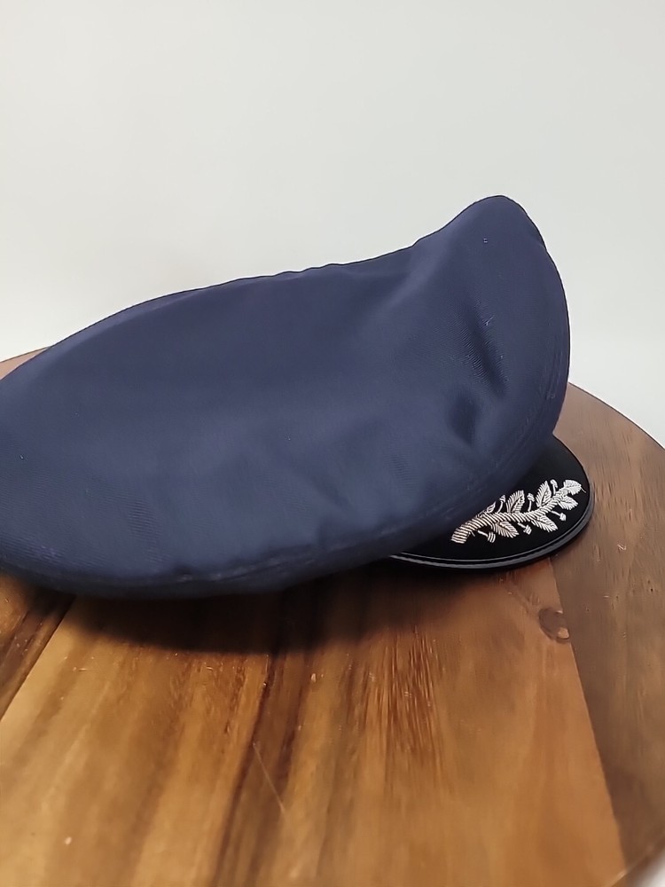 Bancroft Military Cap 7.5 Blue Silver