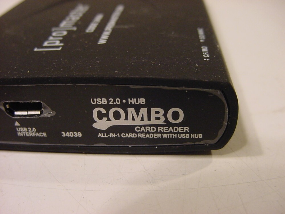 PROMASTER CODE 3484 USB 2.0 COMBO CARD READER ALL IN 1 CARD READER WITH USB