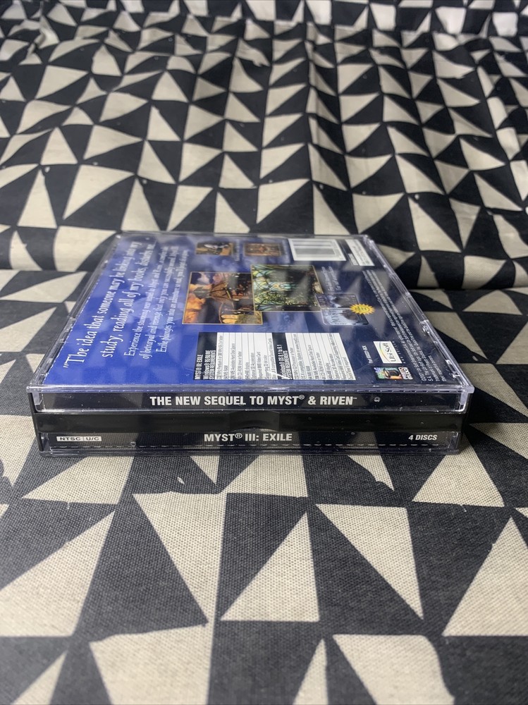 MYST III Exile PC CD-ROM 2001 Ubisoft