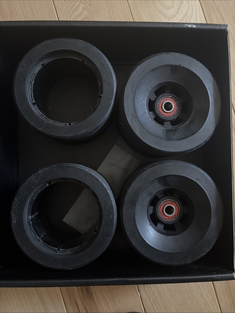 Maxfind Skateboard Wheels 96mm 78a Black Used