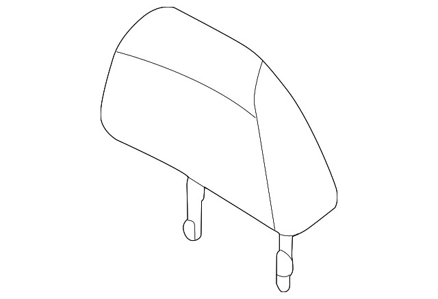 Genuine Nissan Headrest Outer 86430-6RA2A