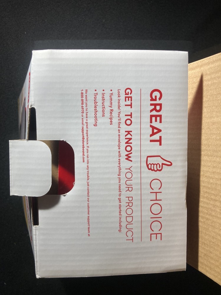 Egg Bite Maker By Dash, Open Box, Red, 420 W, Makes 4 Egg Bites