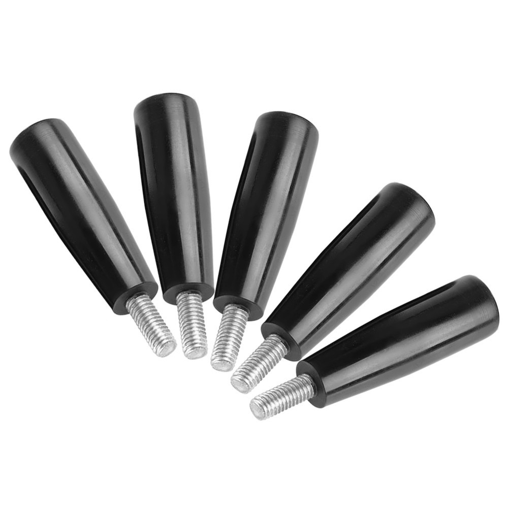 5Pcs Thread Milling Machine Accessory Tool Revolving Bakelite Handle M8 * 63