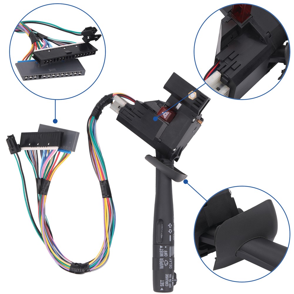 Turn Signal Switch Multi-Function Wiper Control for 1995-2002 Chevy GMC 2330814