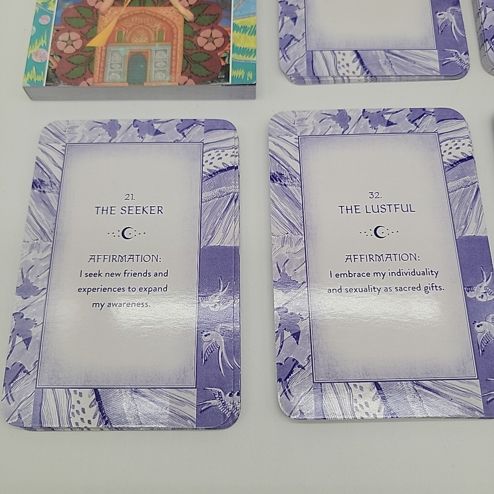 The Intuition Oracle 52 Card Deck and Guidebook Inner Wisdom Booklet Affirmation