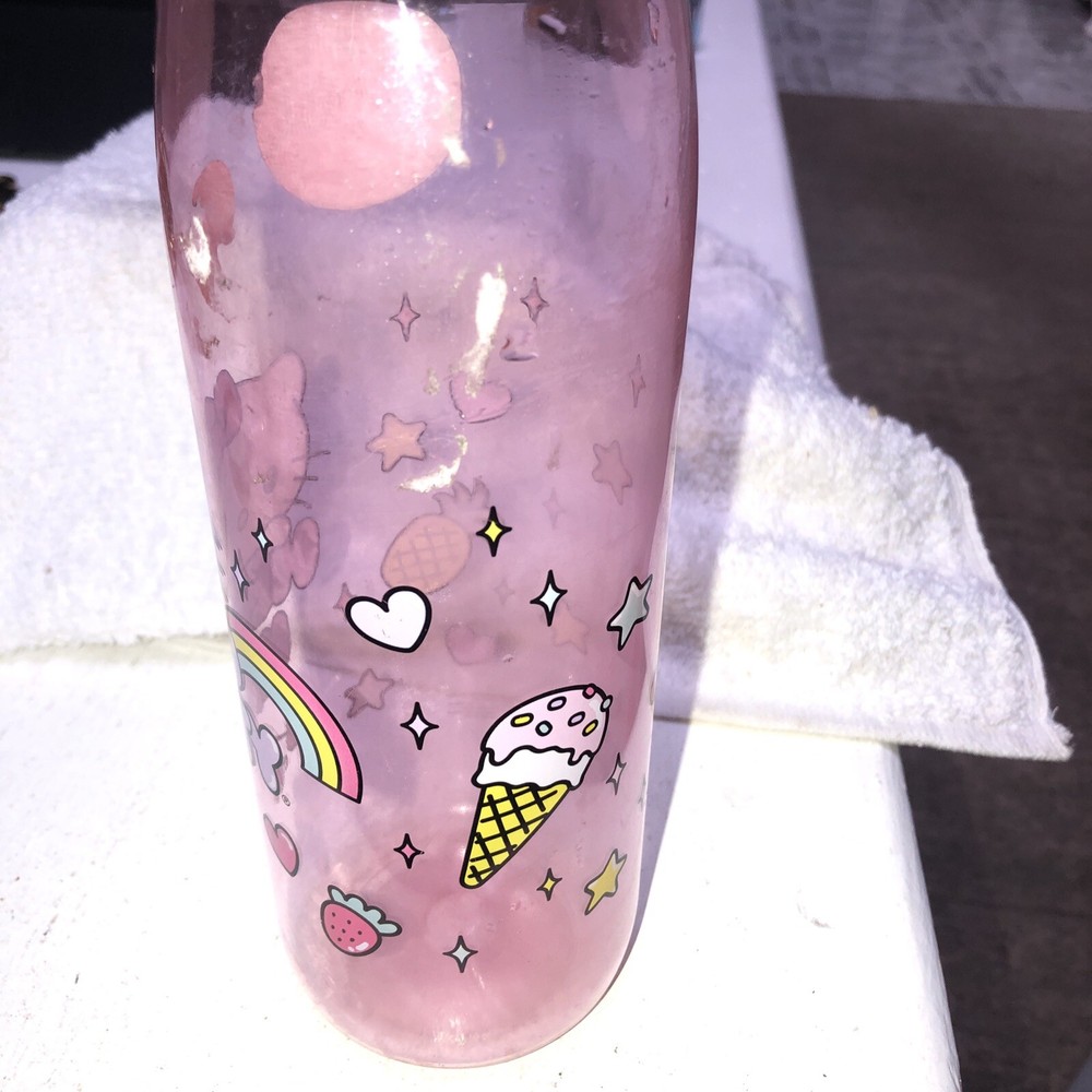 Hello Kitty Pastel Snacks Water Bottle