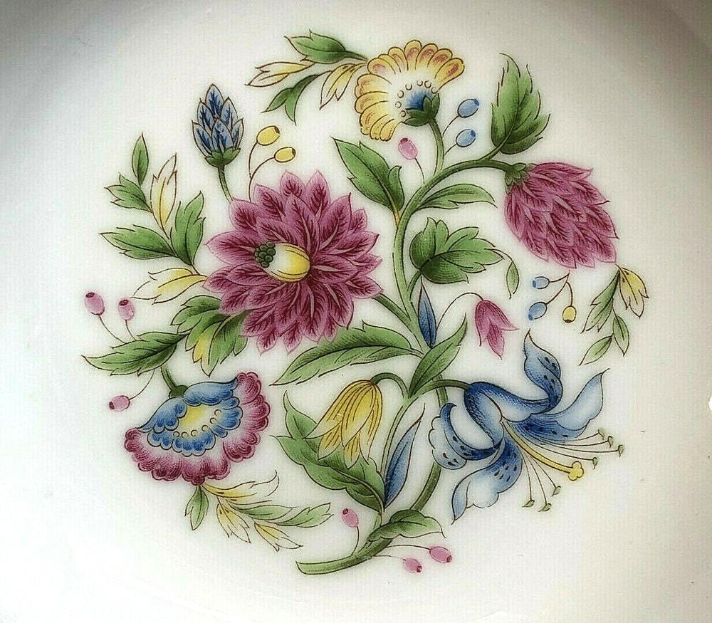 NORITAKE "LANGDON 5164 " Pattern Soup or Salad Bowl - 8-1/4"
