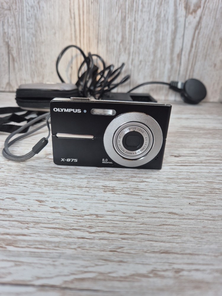 Olympus Digital Camera X-875 8.0MP Black Tested