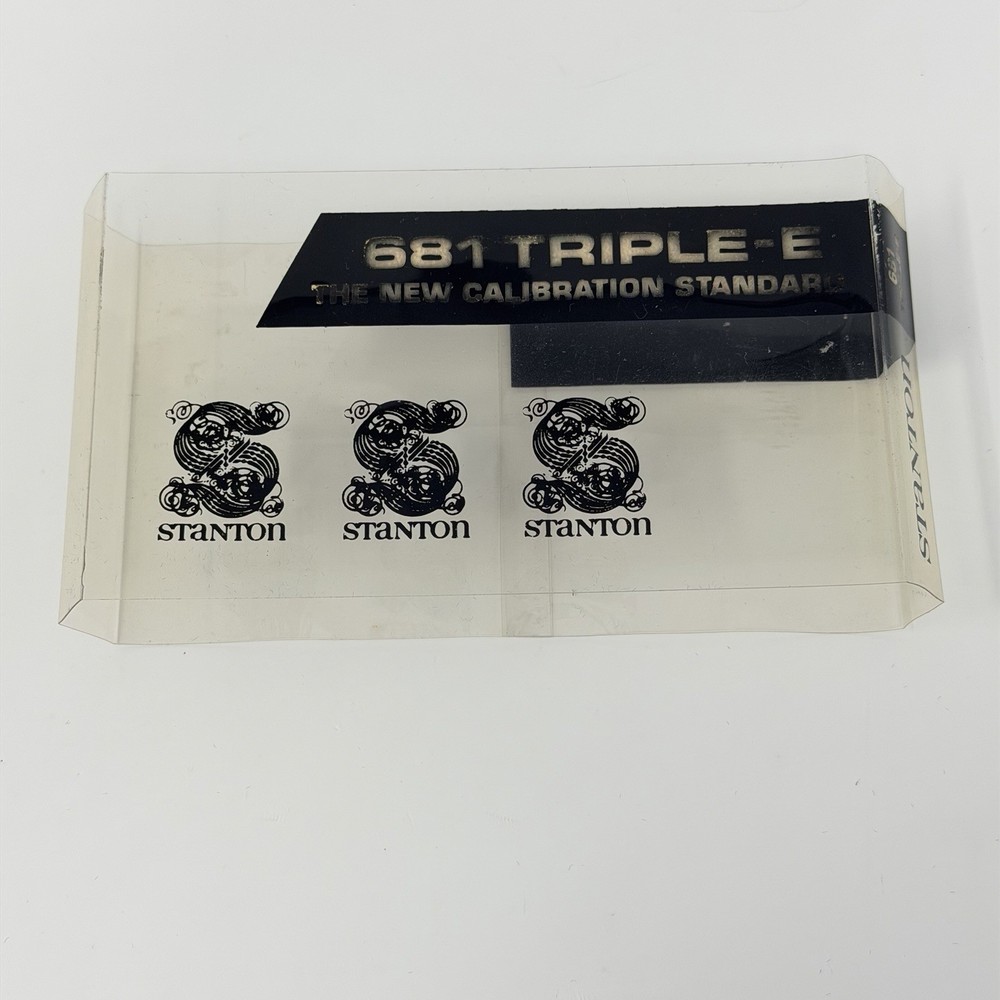 (Box & Papers Only) - Stanton 681 Triple E