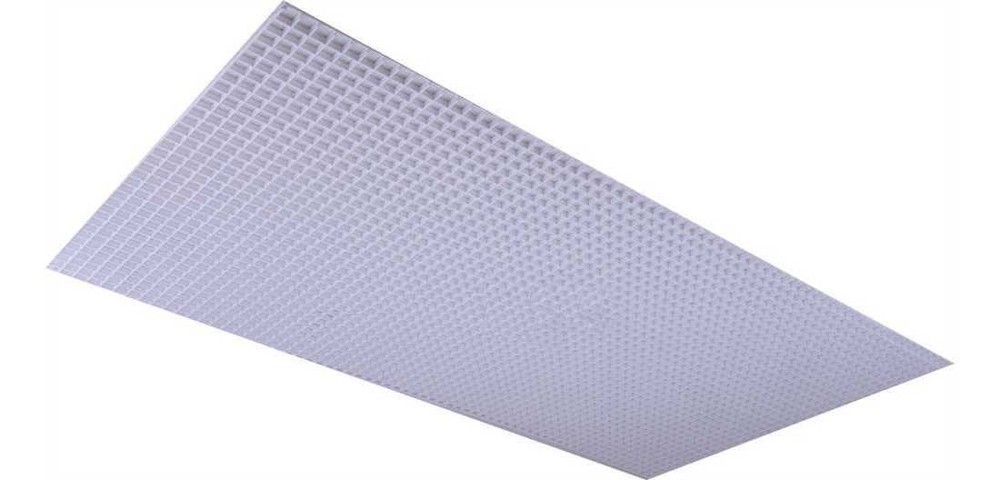 4 ft. x 2 ft. Suspended Egg Crate Light Ceiling Panel White - pack of 15