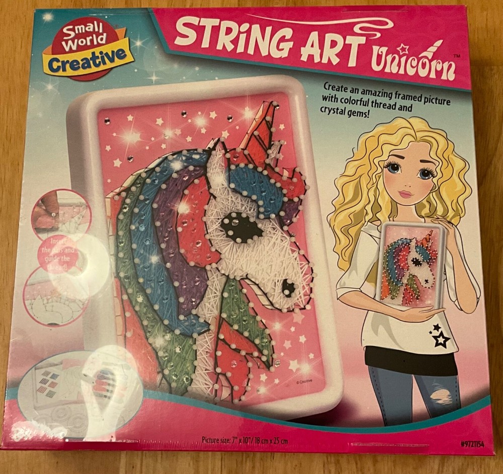 Small World Creative String Art Unicorn
