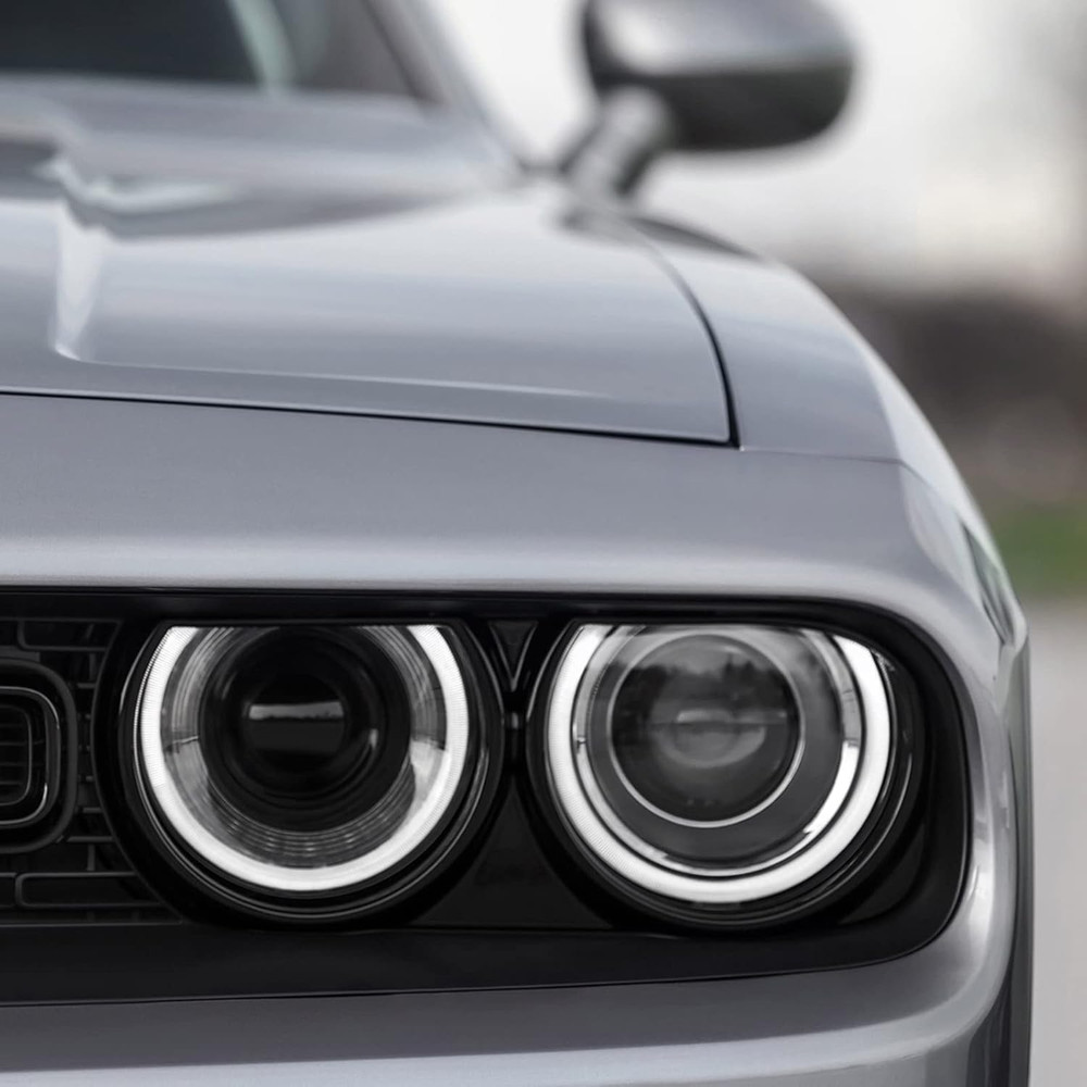 - for Dodge Challenger Headlight Assembly 2015 2016 2017 2018 2019 2020 2021 Bla