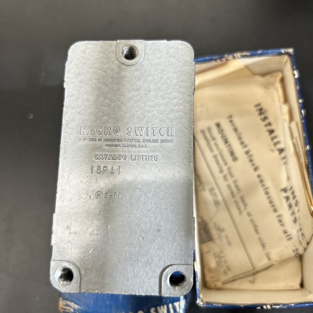 Honeywell Micro Switch 18PA1 New In Box