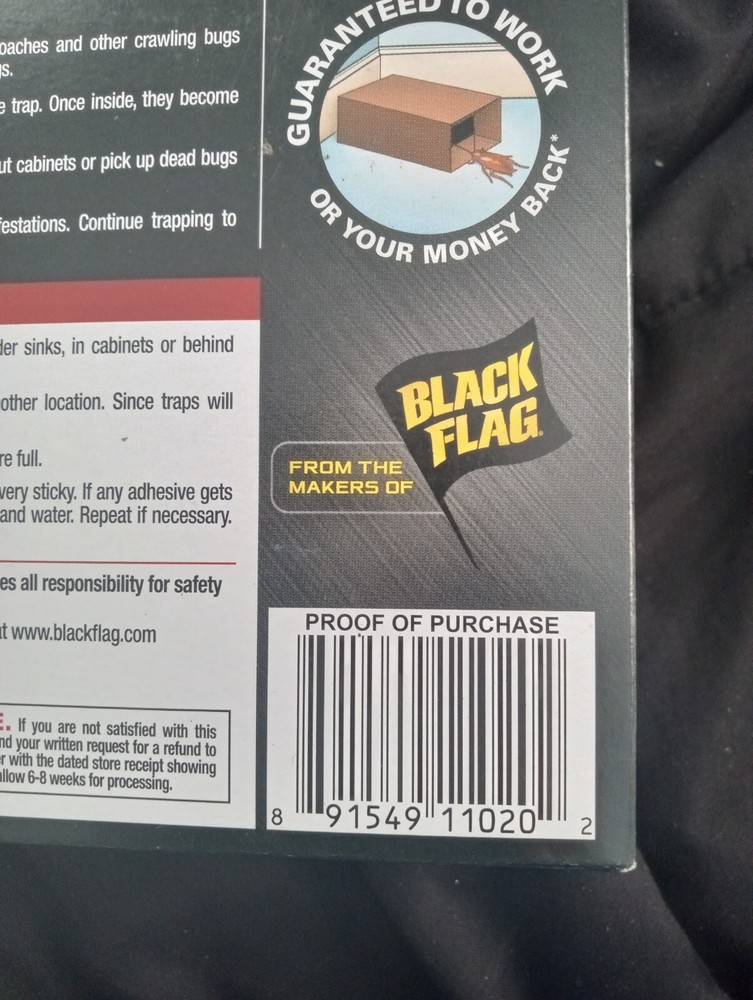 Black Flag Roach Motel Insect Trap, 2 Count