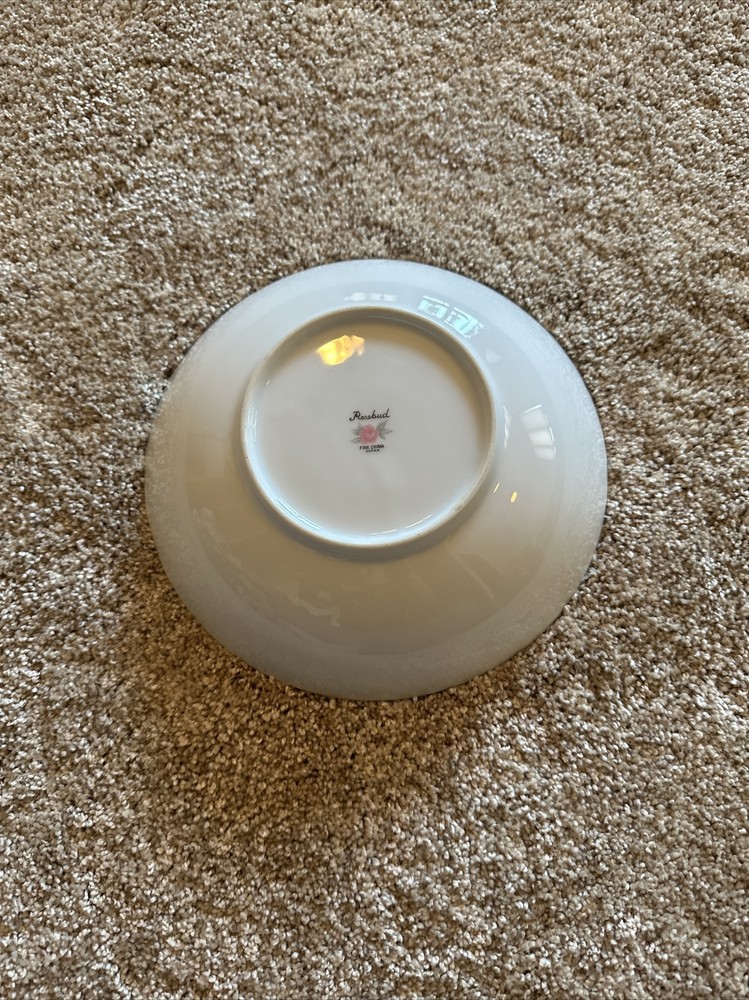 Rosebud Fine China Serving Bowl - 9 Inches