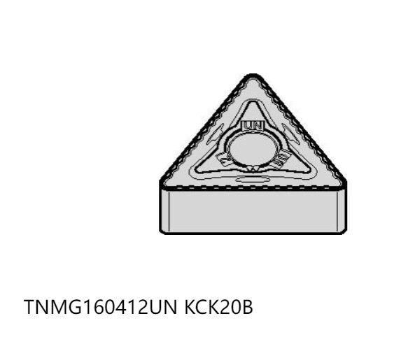 10   PCS  ORIGINAL  INSERTS       TNMG160412UN KCK20B