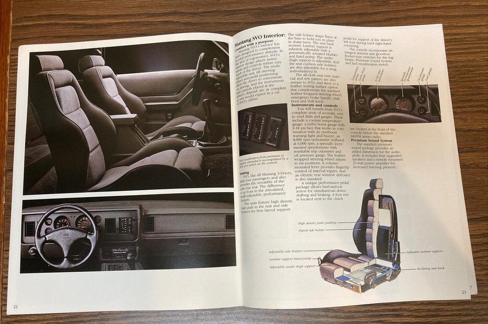 1984 Ford Mustang Catalog