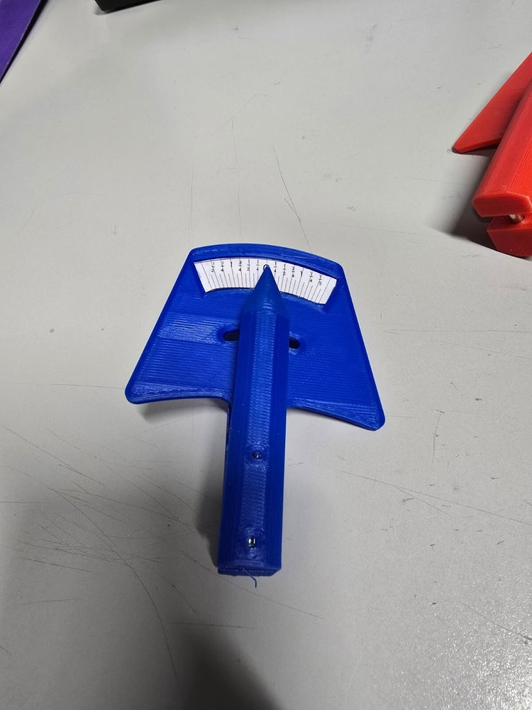 Bowling ball Pitch Gauges 3 pc set