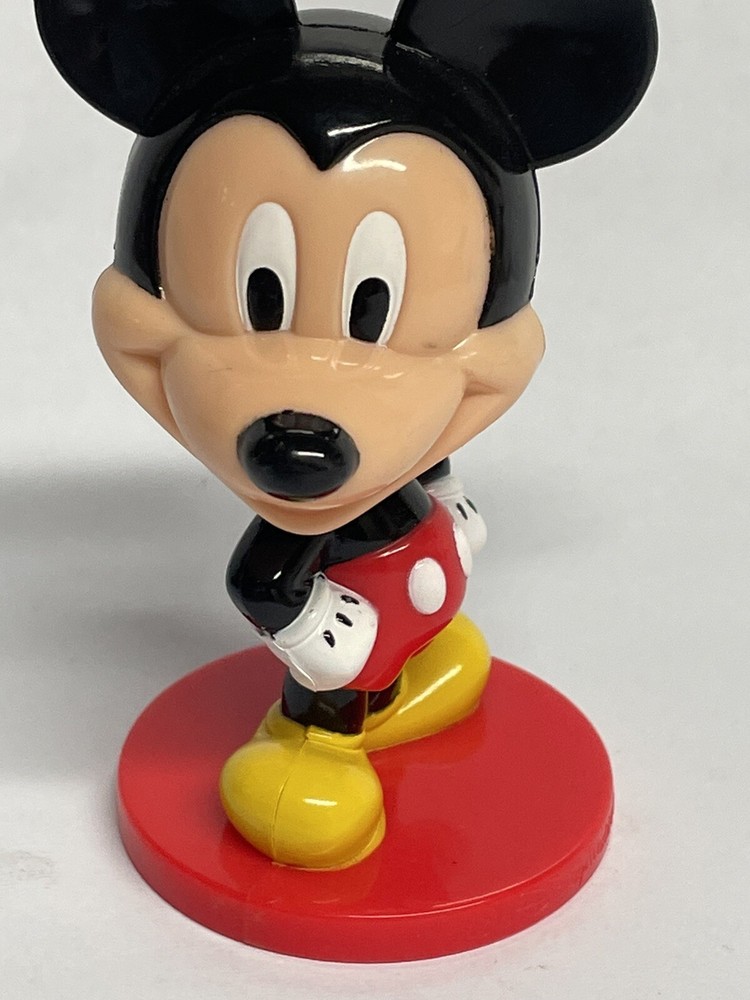 2002 Walt Disney World Resort Mickey Mouse Bobblehead Kellogs Plastic 8"