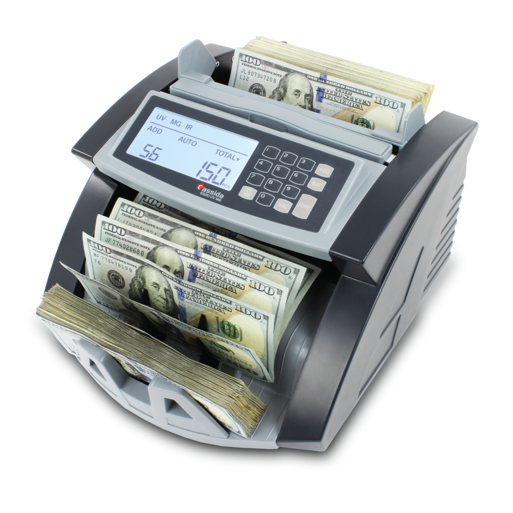 Cassida 5520 UV/MG Bill Counter