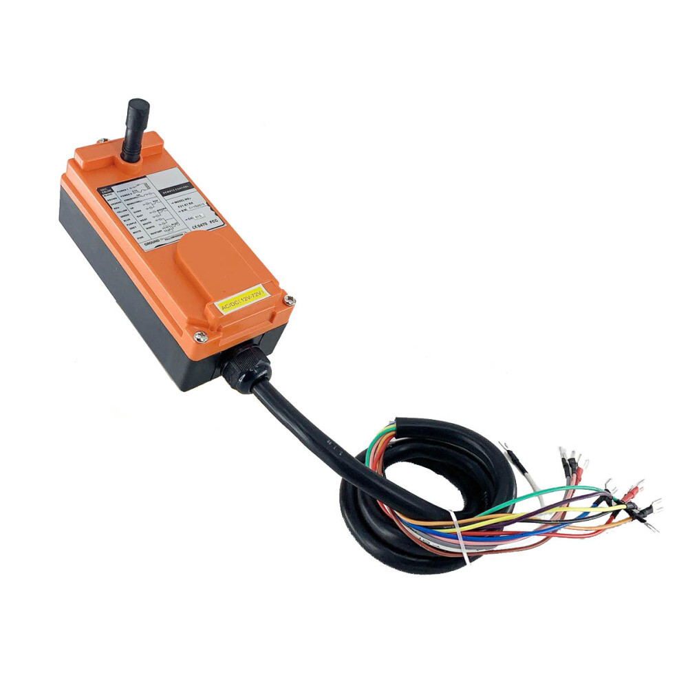 8 Key Wireless Crane Remote Control Transmitter & Receiver for Industrial