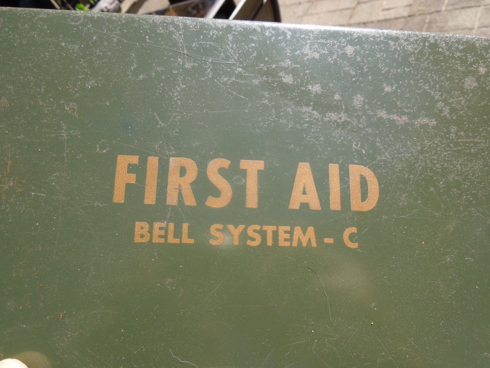 Bell System - C First Aid Kit Metal Carrying Case