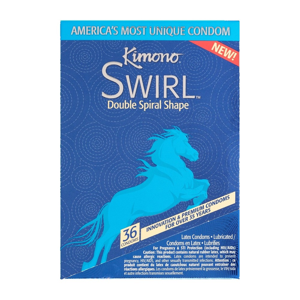 Kimono Swirl Condoms - 36 count