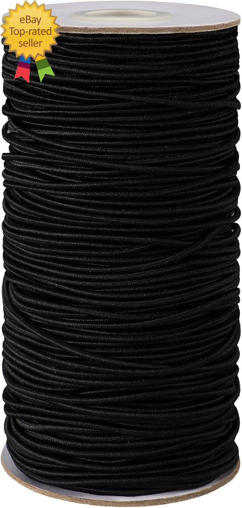 100 Yards 2 Mm Elastic Cord Stretch String Elastic Beading Cord Craft Thread