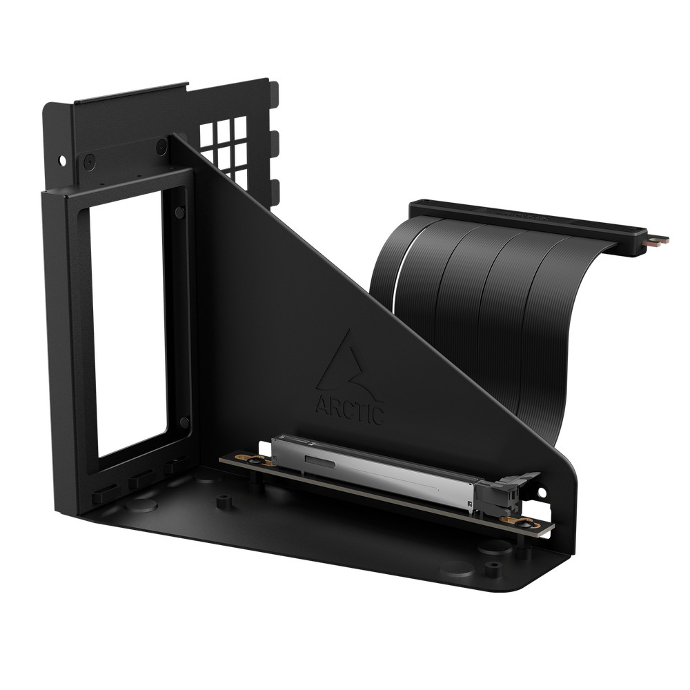 ARCTIC Accelero Vertical GPU Mount Black PCI-E Riser Bracket Extender Bracket