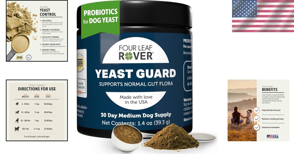 Dog Yeast Guard - Veterinarian Formulated