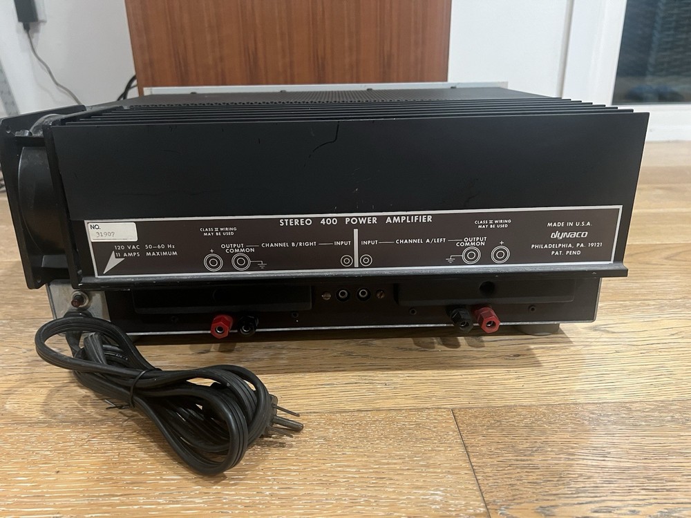Dynaco Stereo 400 Power Amplifier, Working Condition.