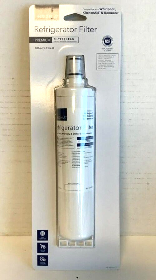 Replacement Insignia NSF 53 Ice Water Filter for Whirlpool Refrigerator kenmore