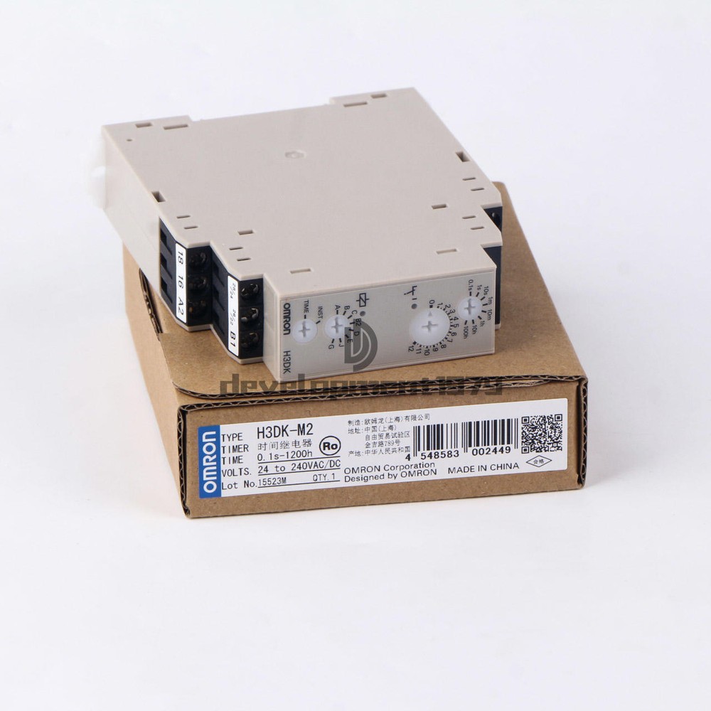 H3DK-M2 24-240VAC/DC New Omron Timer Relay