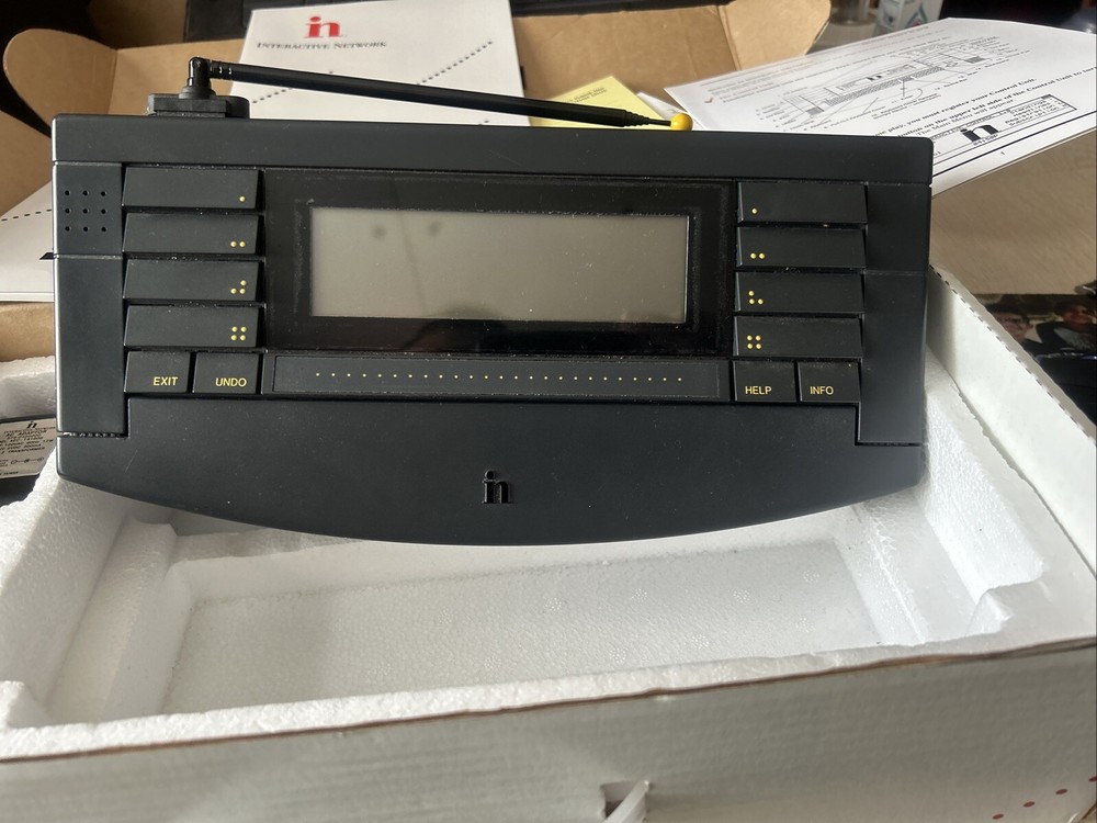 Vintage Interactive Network C-0300 Control Unit Sega Video Game Accessory w/ Box