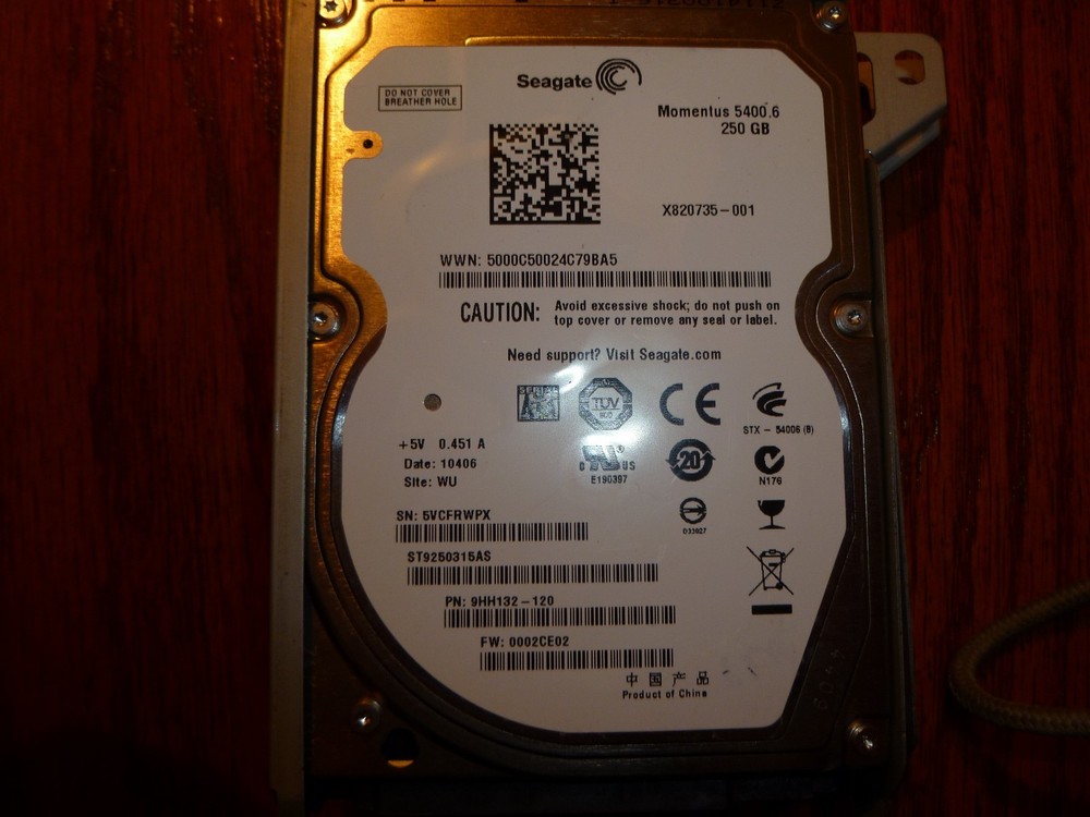 Playstation 3 Seagate 250GB hard drive (Authentic)