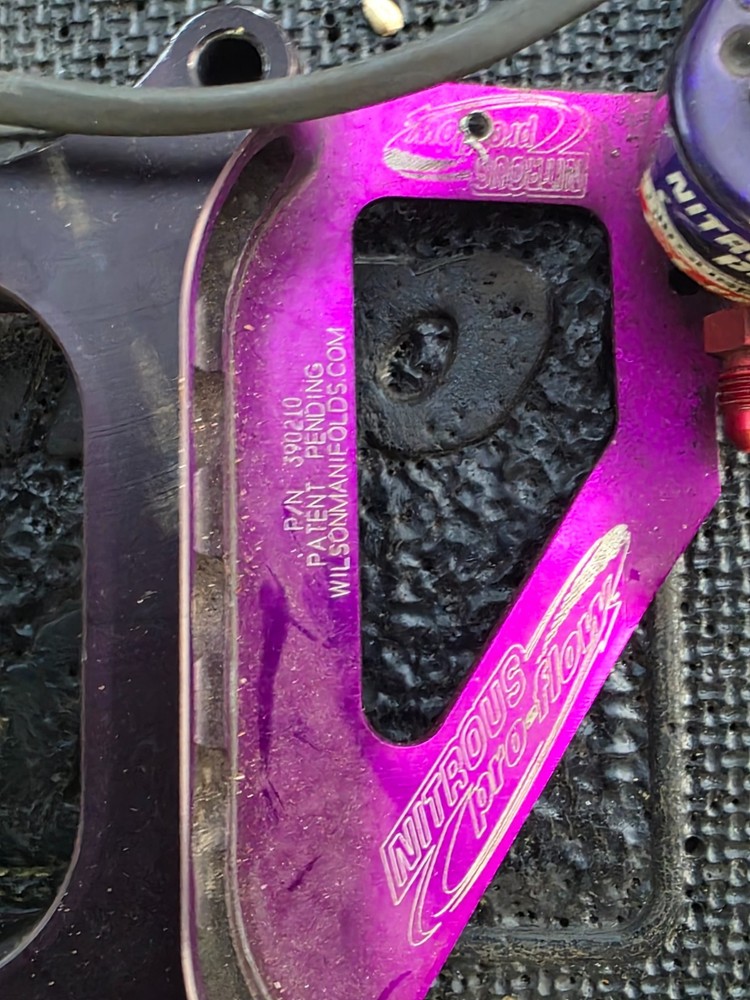 Wilson 4150 Billet Single Stage Nitrous Plate System W/Burst Panel Spacer