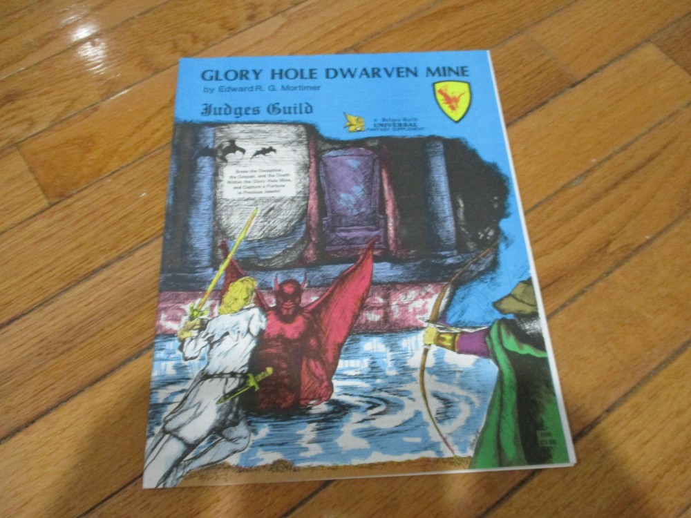 Judges Guild Glory Hole Dwarven Mine