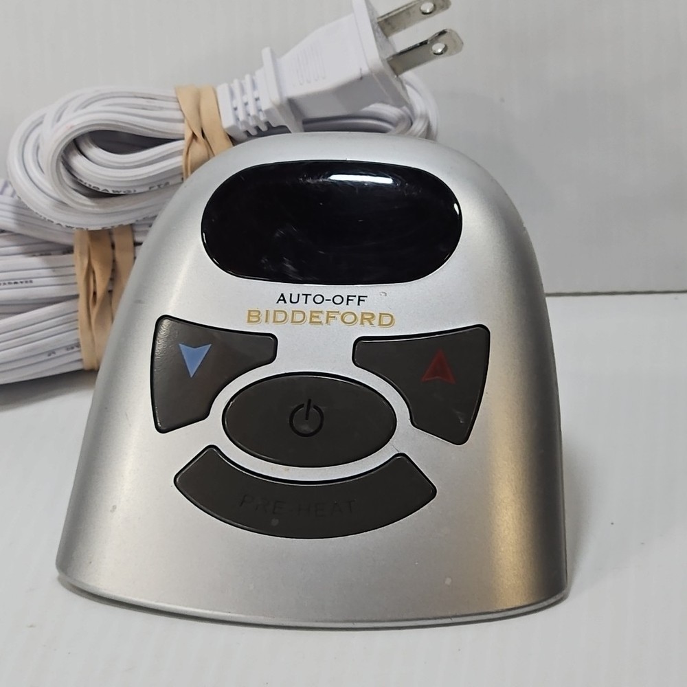 Biddeford  TC16B0 Electric Heat Blanket Auto-Off Controller Control 4 Prong Plug