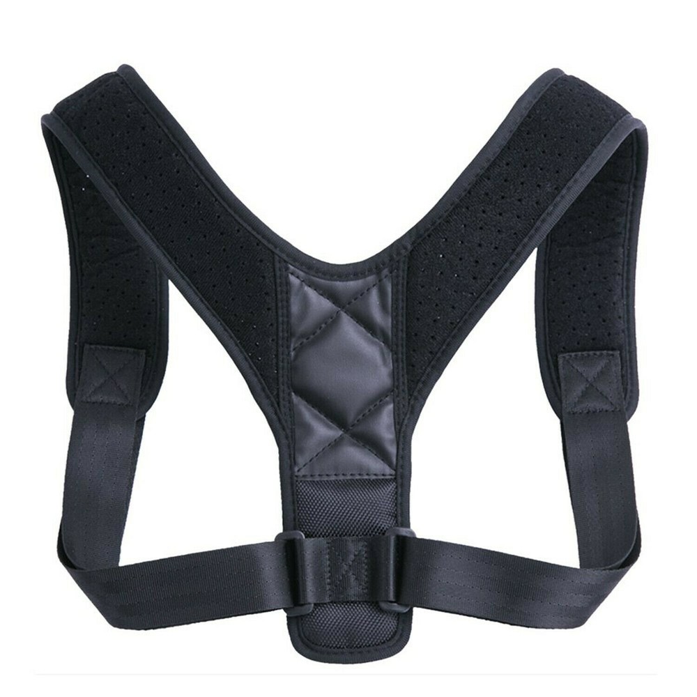 Adjustable Posture Corrector Support UNISEX Back Shoulder Belt Strap Brace
